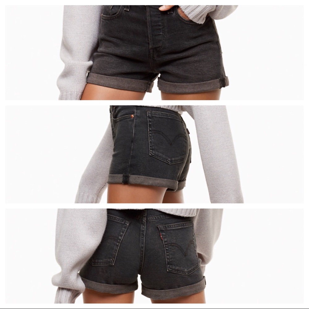 Levi’s high waisted shorts